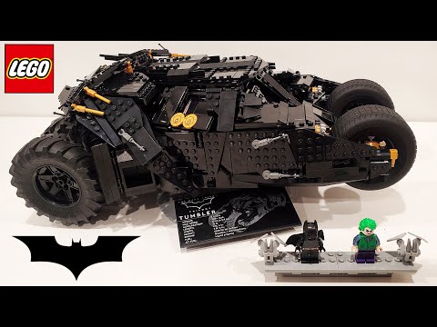 YouTube thumbnail: LEGO Batman 2021 Batmobile Tumbler 76240 Review
