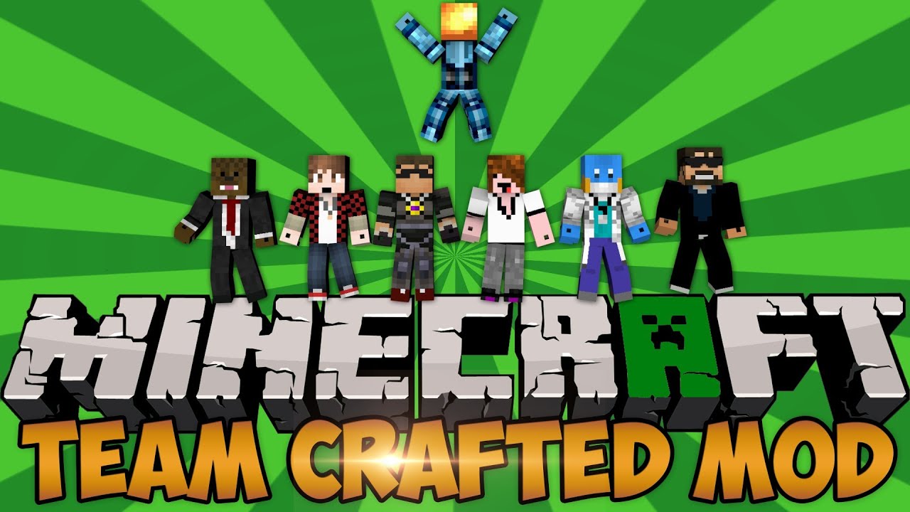 Minecraft Team Crafted Mod Let's Play Episode 2 - LOST MUCH? (HD) - YouTube