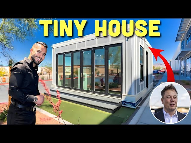 Let’s Tour Elon Musk's NEW $50,000 TINY Home