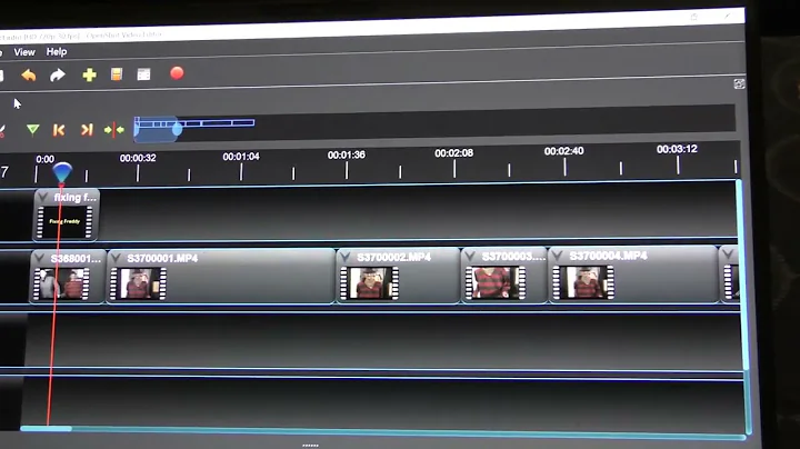 Openshot - How to easily zoom in and out of the timeline with a keyboard, - =