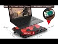 COOLCOLD 17inch Gaming Laptop Cooler Six Fan Led Screen Two USB Po... — Best Deal 2026 | Shop Now!