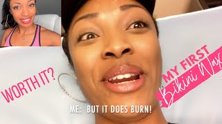 My FIRST Brazilian/Bikini Wax | Reaction & Review | What to expect