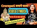 Crorepati    kuber symbol   money attraction lotus switchword reiki