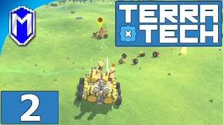 TerraTech - Crafty Mike, Building A New Base To Sell Resources - Let's Play TerraTech Gameplay Ep 2