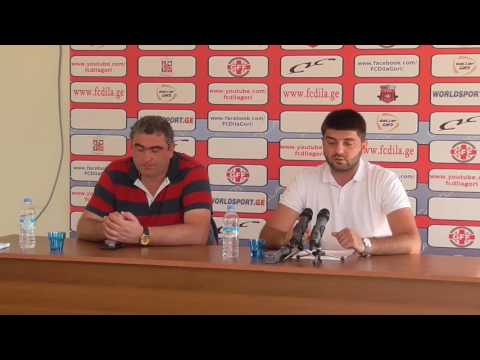 უჩა სოსიაშვილმა წინასასეზონო პრესკონფერენცია გამართა