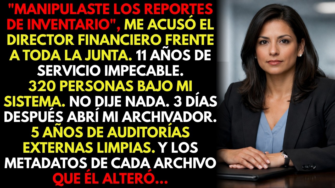 El director financiero me acusó… sin saber que tenía 5 años de auditorías externas