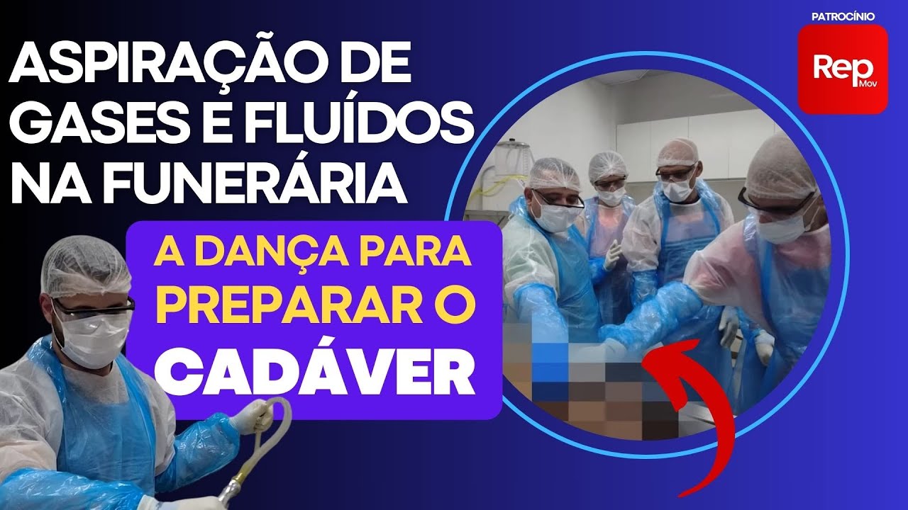 CADÁVER é aspirado para retirar GASES E FLUÍDOS durante a TANATOPRAXIA | REALITY FUNERÁRIO (ep. 3)