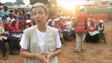 Communication for Development in the DRC refugee crisis in Lunda Norte | UNICEF Angola