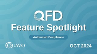 QFD® Feature Spotlight: October 2024