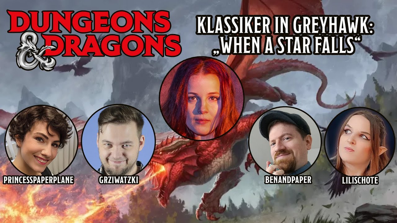 Dungeons & Dragons: Greyhawk - Wenn ein Stern fällt - Pen and Paper Actual Play