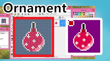 How To Make Christmas Ornament Cursor: Timelapse Tutorial