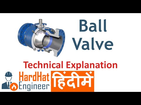 बॉल वाल्व के प्रकार हिंदी में - Ball Valve Types &