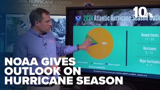 National Oceanic and Atmospheric Administration gives hurricane season prediction