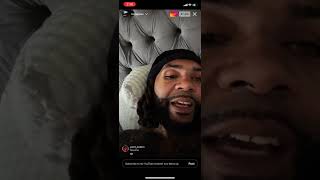 Money man Instagram Live June 1st 2022