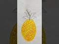 Pineapple Embroidery Design