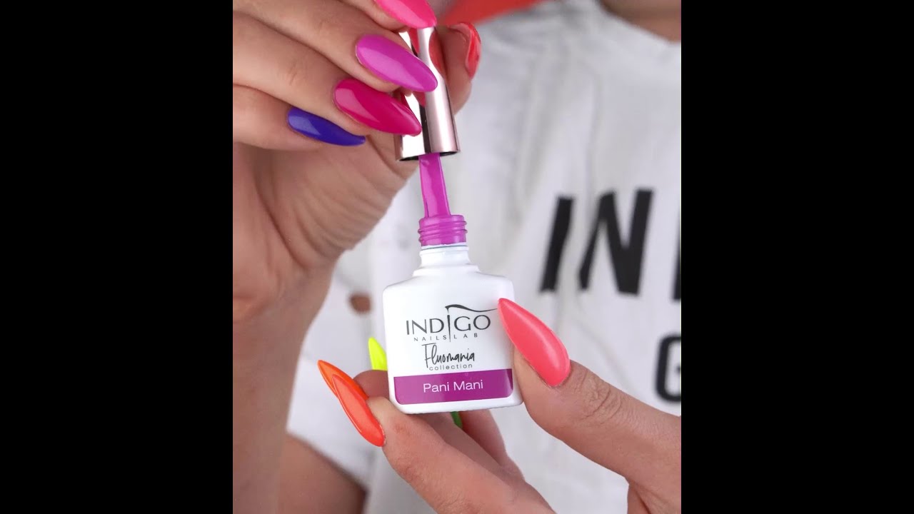 Indigo Nails NY - Pani Mani Gel Polish - Fluomania Collection