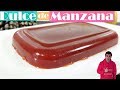 Dulce de manzana, receta casera fácil.