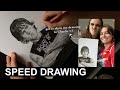 SPEED DRAWING | Luke from Julie and the Phantoms + Meeting Charlie Gillespie