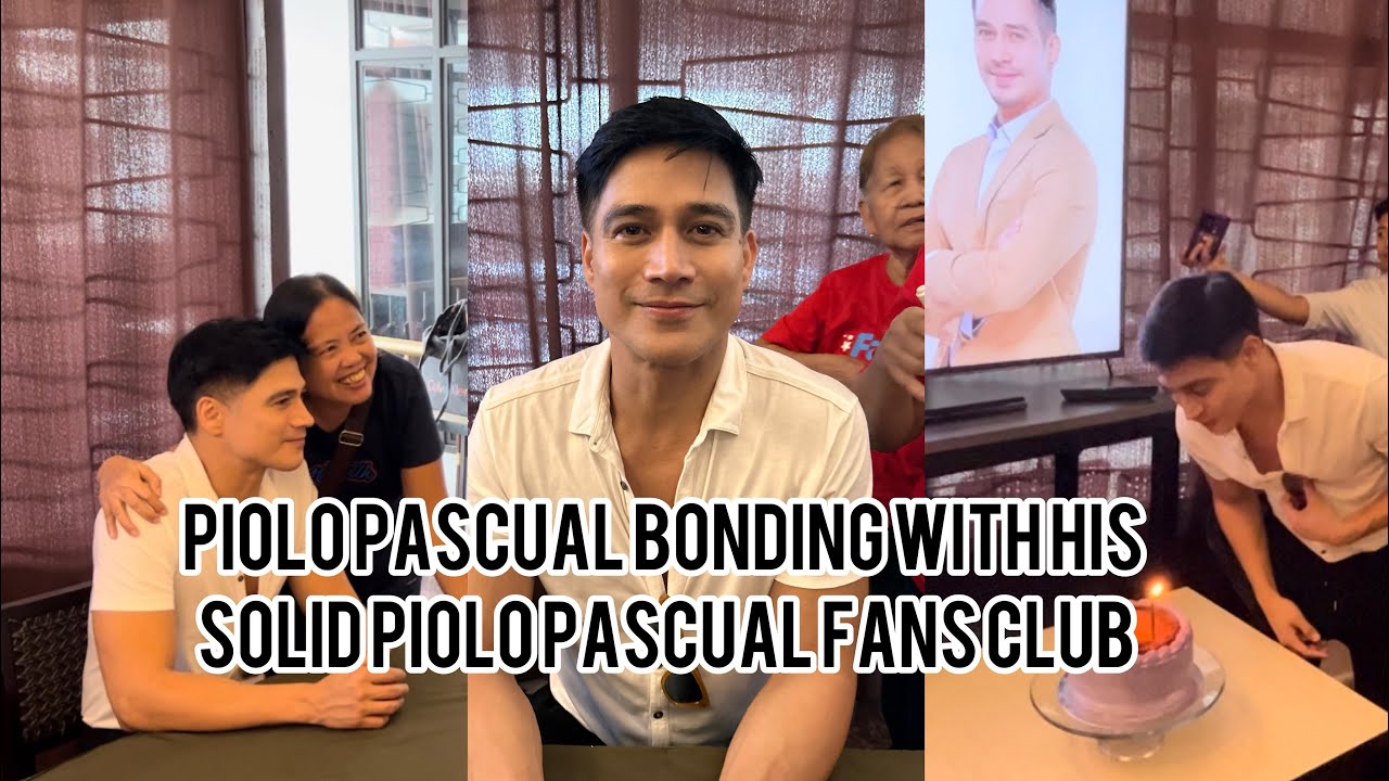 Piolo Pascual’s Get-Together with the Solid Piolo Pascual Group #PioloPascual #Fans