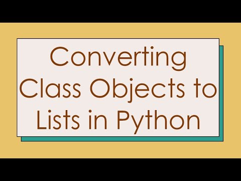 Converting Class Objects