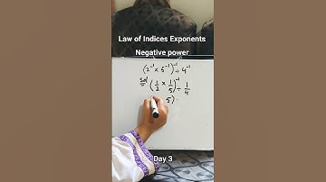 Laws of Indices | Exponents Questions Solved Step by Step | Math Shortcut #shorts
