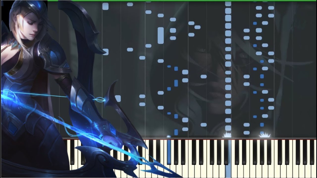 Legends Never Die [Piano Tutorial] (Synthesia) // Kyle Landry + MIDI/Sheets