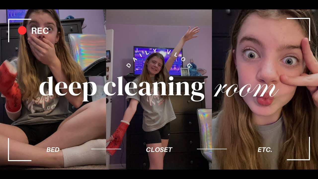 deep clean my room with me! YouTube