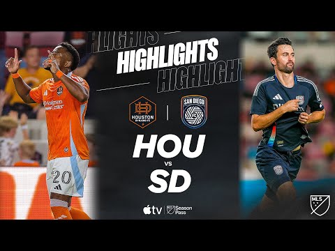 Houston Dynamo FC vs. San Diego FC | Full Match Highlights | 6-Goal Thriller!