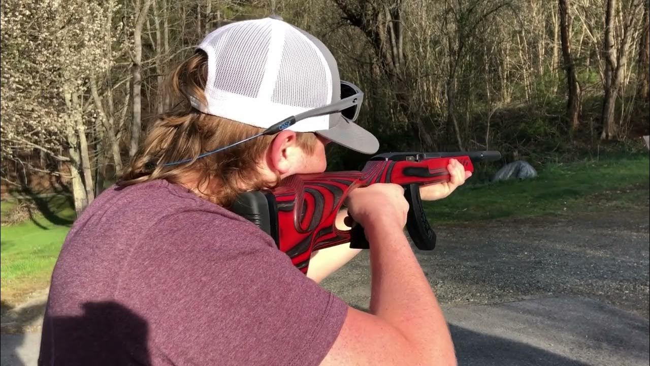 Ruger 10 22 with franklin armory binary trigger youtube