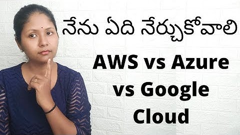 AWS vs Azure vs Google | Cloud Computing Careers | Cloud Computing in Telugu | Pashams