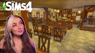 Tavern and Inn Interior │ Fantasy Save File  │ No CC │ Speed Build │ Sims 4