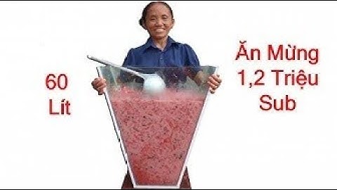 Bà Tân Vlog | Làm Cốc Dưa Hấu Dầm Khổng Lồ 60 Lít