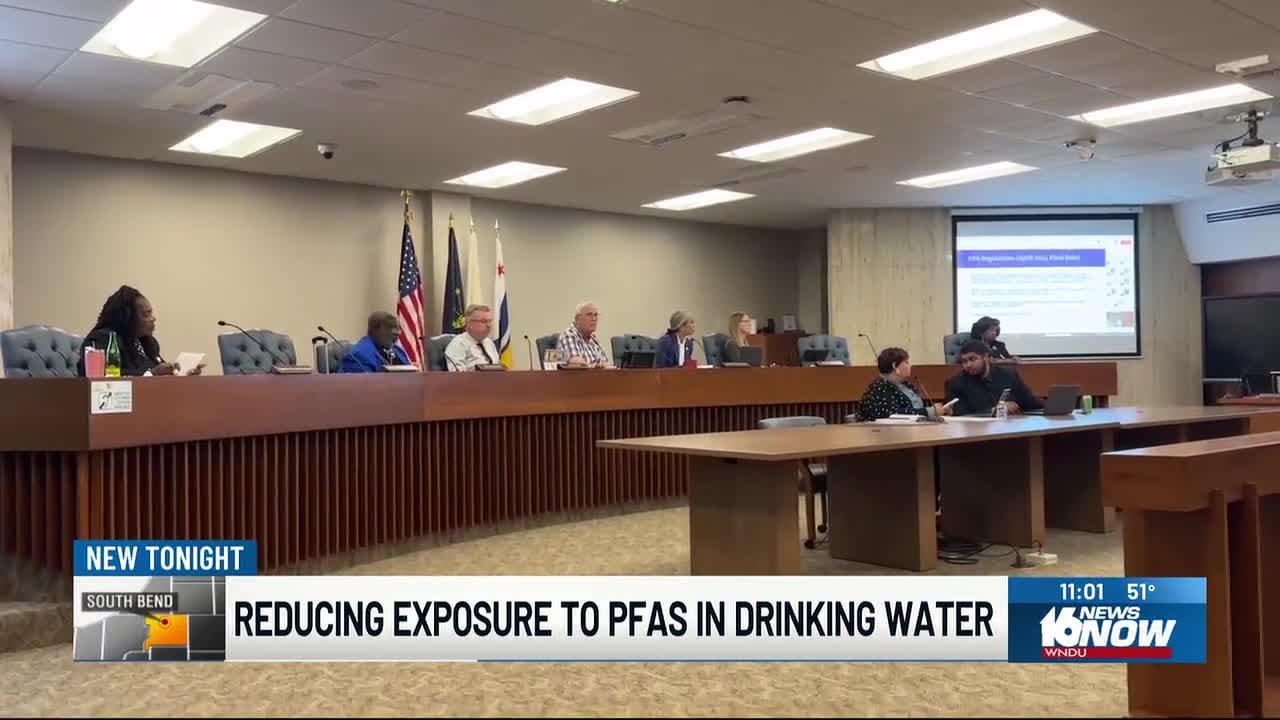 South Bend Common Council discusses progress for reducing chemicals in drinking water