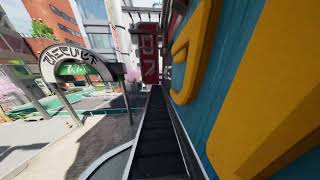 Tokyo First Person Parkour (Rooftops and alleys)