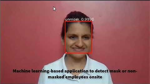 Machine Learning Solution for Mask/No Mask