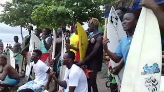 Surfing In Liberia West Africa | International Sport Tournament Surfers From Across Africa#monrovia