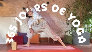 365 Jours de Yoga avec Marie | S01E139 | Vinyasa et Demi-Lune | 15min quotidiennes