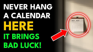 7 Places You Must Never Hang a Calendar – It Brings Bad Energy and Destroys Your Wealth