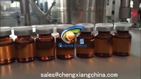 CX-XLD 【CHENGXIANG 】Injection Vials Filling Stoppering and Sealing Machine