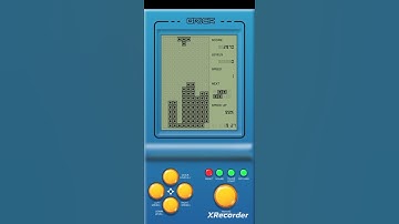 Brick game 🧱. "Hello" from 1995 :-) #brickgame #tetris #fungaming