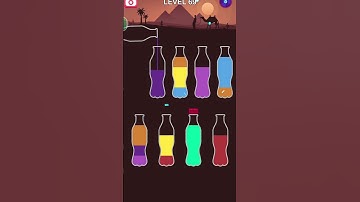 Water Short Level 69 Tutorial #watercolorsort #games #colorwatersort #game #puzzle #puzzlegame