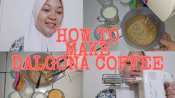 { PROCEDURE TEXT } HOW TO MAKE DALGONA COFFEE ☕🥛.