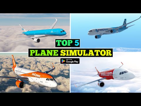 Top 5 New Plane Games For Android | 5 New Best Airplane Games For Android 2025
