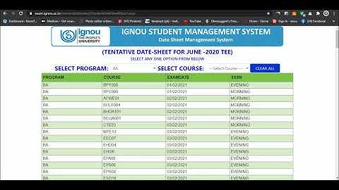 #IGNOU Date Sheet Released for February Exam 2021 || How to Download Ignou Date Sheet  for Feb exam
