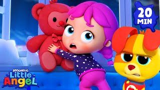 ten bed scary edition animal learning videos little angel