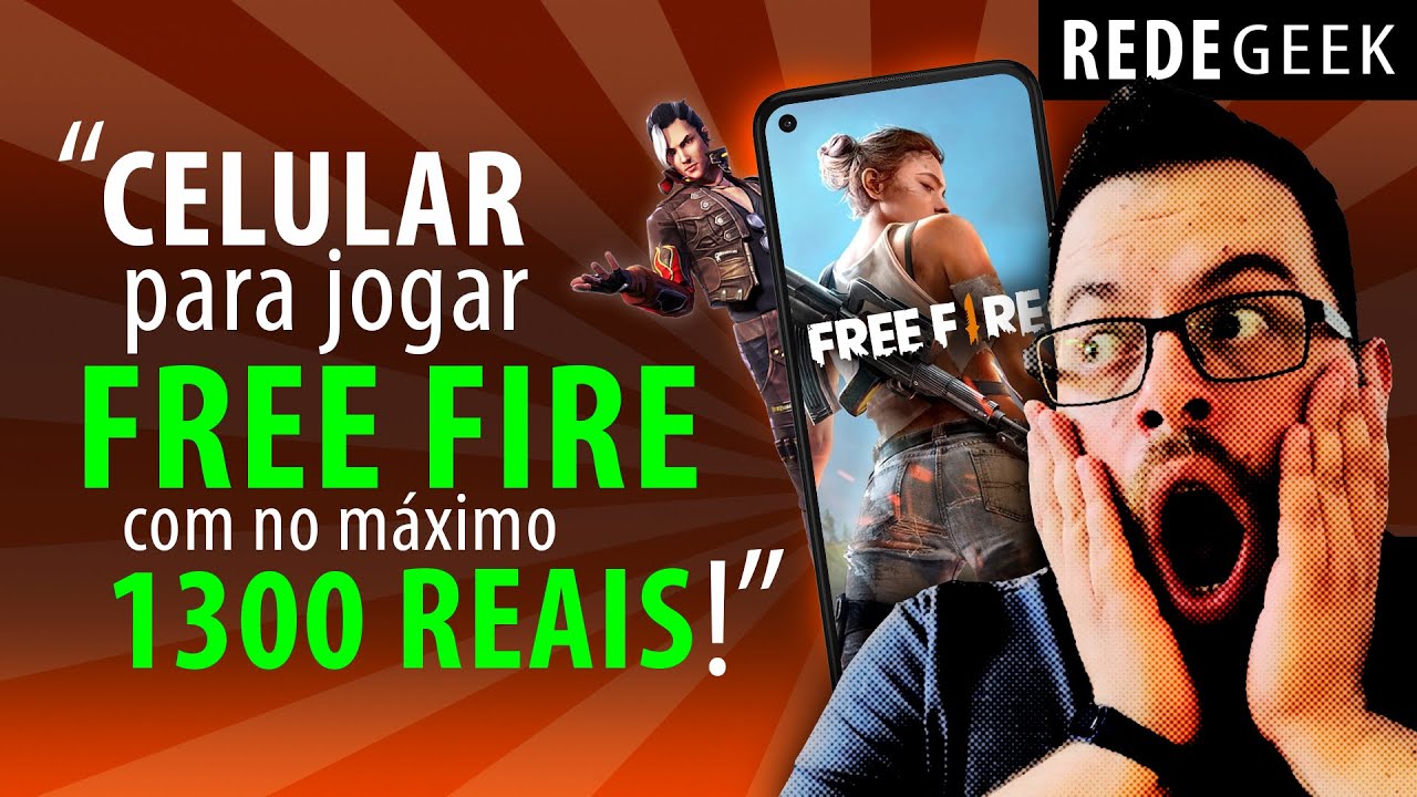 Celular BOM E BARATO para JOGAR FREE FIRE em 2021? RESPONDIDO!