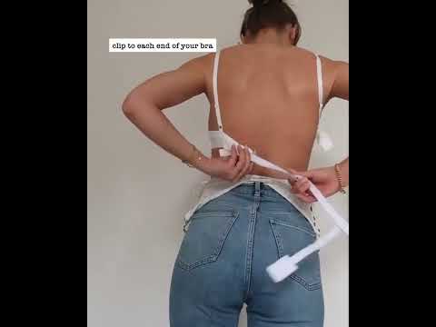 HOW TO HIDE YOUR BRA LOW BACK TOPS Short
