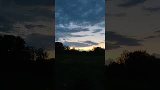 Вечер в деревне #природа #закат #созерцание #йога #медитация #омпратьяхара #ретрит #будда #сознание