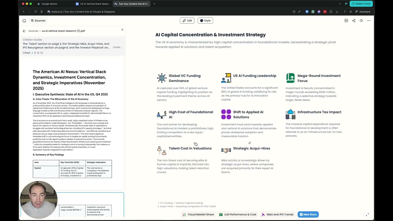 MyLens.AI Demo: Turn Dense Research Into Interactive Visual Thinking