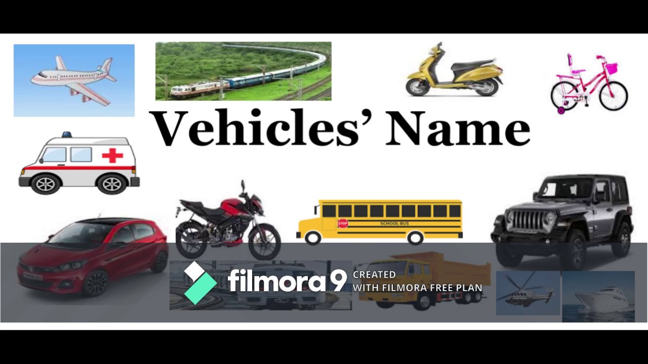 Teach Vehicles’ Name to Kids Learn Popular Vehicles Name in Hindi and